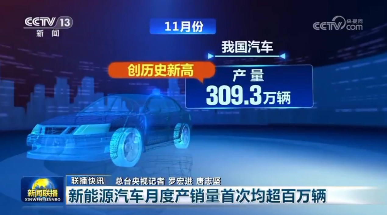 11月我國(guó)汽車產(chǎn)銷量同比分別增29.4%和27.4%