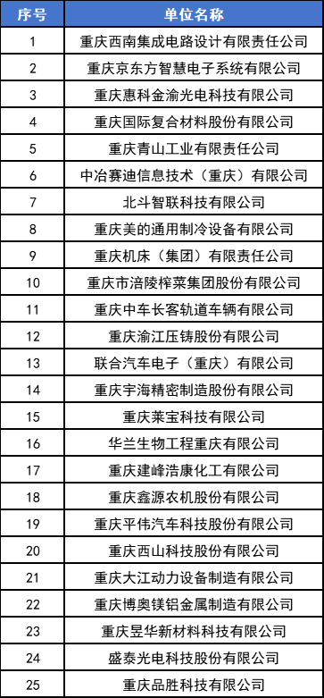 重慶機(jī)床集團(tuán)上榜2024年重慶市制造業(yè)單項冠軍